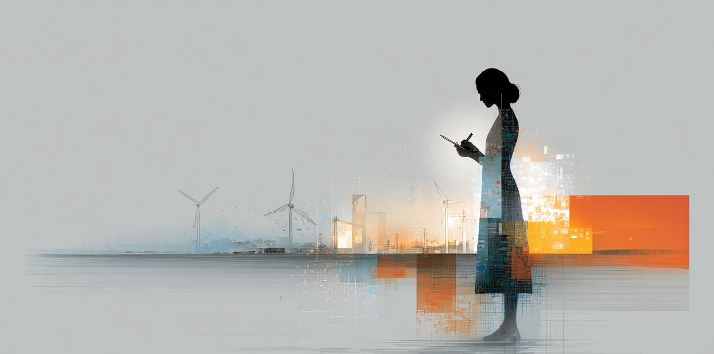 Mulher escreve artigo vencedor do prêmio da Cordence Worldwide sobre transição energética