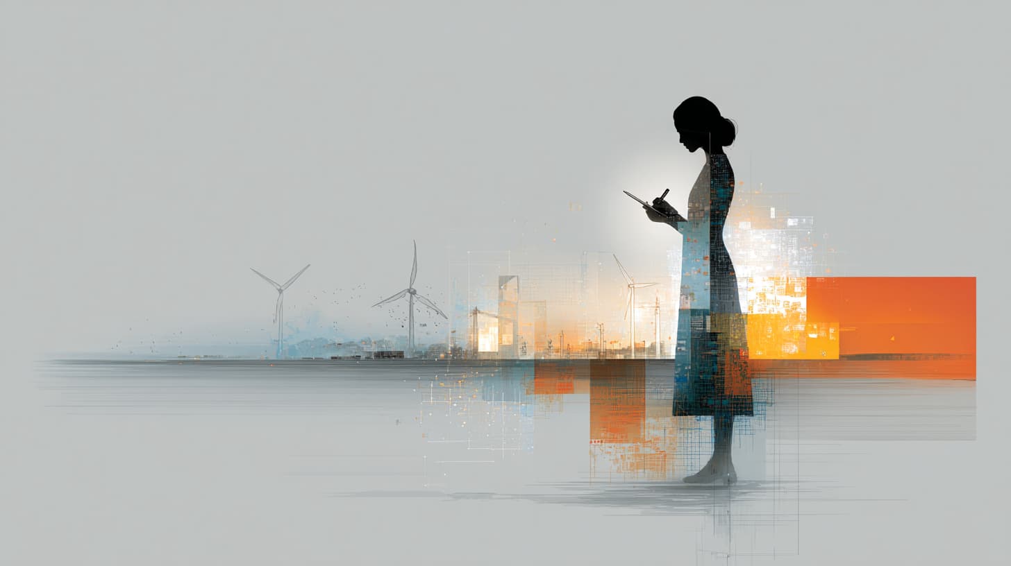 Mulher escreve artigo vencedor do prêmio da Cordence Worldwide sobre transição energética